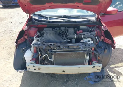 2019 Nissan Versa 1.6 Sv from USA, damaged, VIN 3N1CN7AP3KL861698